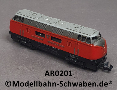 Arnold 0201 N Diesellok V200 001, DB, Bz.1964-66, Vintage
