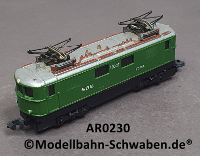 Arnold 0230 N Elektrolok Re 4/4 I, BN 10027, SBB, Bz.1963-68, Vintage