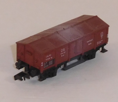 Arnold 0424 N Klappdeckel- / Kalkwagen, DB, OVP