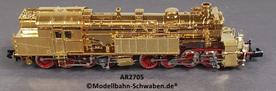 Arnold 2705 N Dampf Tenderlok BR 96 (ex bay Gt2x4/4), ohne Antrieb/Elektrik, rollfähig, vergoldet, OVP