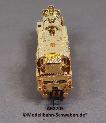 Arnold 2705 N Dampf Tenderlok BR 96 (ex bay Gt2x4/4), ohne Antrieb/Elektrik, rollfähig, vergoldet, OVP