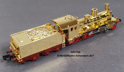 Arnold 2706 N Dampf Tenderlok BR 36, ohne Antrieb/Elektrik, rollfähig, vergoldet, OVP