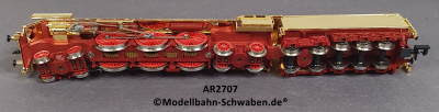 Arnold 2707 N Schlepptender Dampflok BR 05, ohne Antrieb/Elektrik, rollfähig, vergoldet, OVP