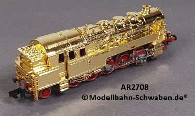 Arnold 2708 N Dampf Tenderlok BR 95.0, ohne Antrieb/Elektrik, rollfähig, vergoldet, OVP