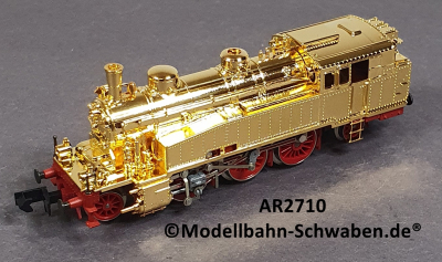 Arnold 2710 N Dampf Tenderlok BR 75, ohne Antrieb/Elektrik, rollfähig, vergoldet, OVP