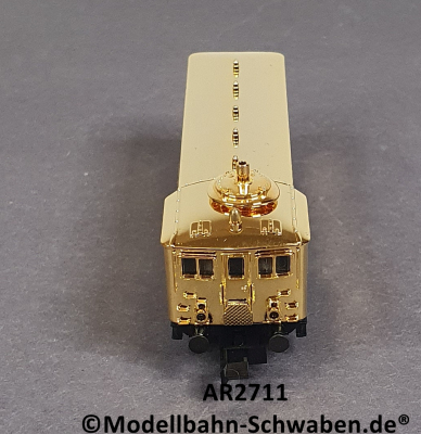 Arnold 2711 N Dampftriebwagen CidT (ex.DW8), ohne Antrieb/Elektrik, rollfähig, vergoldet, OVP