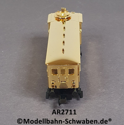 Arnold 2711 N Dampftriebwagen CidT (ex.DW8), ohne Antrieb/Elektrik, rollfähig, vergoldet, OVP