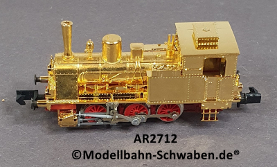 Arnold 2712 N Dampf Tenderlok T3, ohne Antrieb/Elektrik, rollfähig, vergoldet, OVP