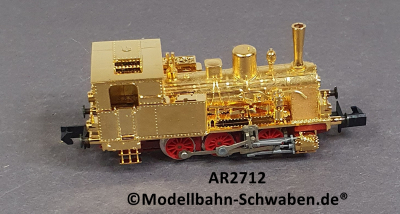 Arnold 2712 N Dampf Tenderlok T3, ohne Antrieb/Elektrik, rollfähig, vergoldet, OVP
