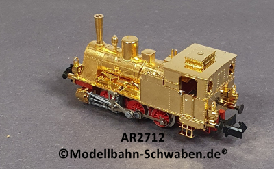 Arnold 2712 N Dampf Tenderlok T3, ohne Antrieb/Elektrik, rollfähig, vergoldet, OVP