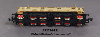 Arnold 2714 N Elektrolok ES1, ohne Antrieb/Elektrik, rollfähig, vergoldet, OVP