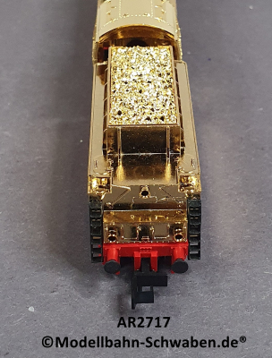 Arnold 2717 N Schlepptender Dampflok BR 01.5, ohne Antrieb/Elektrik, rollfähig, vergoldet, OVP
