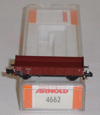Arnold 4662 N Offener Güterwagen OMM, DRG
