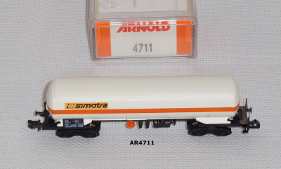 Arnold 4711 SNCF Kesselwagen Simotra, 4-achsig, beige, OVP