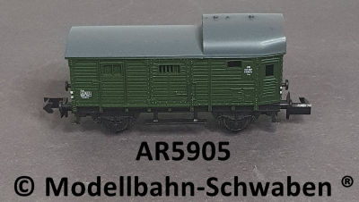 Arnold 5905 N Güterzugbegleitwagen Pwg, BN 123 697 Essen, grün, DB