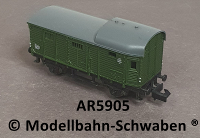 Arnold 5905 N Güterzugbegleitwagen Pwg, BN 123 697 Essen, grün, DB