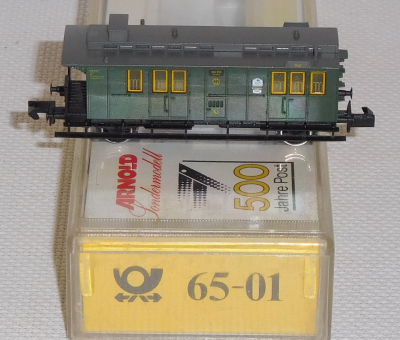 Arnold 65-01 N Packwagen 500 Jahre Post