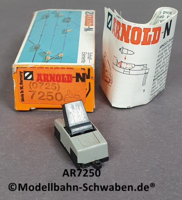 Arnold 7250 Universalschalter für Ein / Aus, grau, OVP