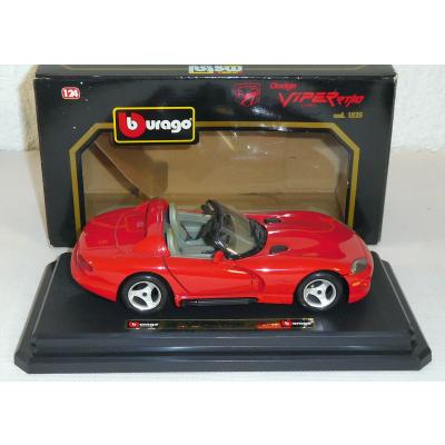 Bburago 1525 Dodge Viper RT/10 Rot M1:24