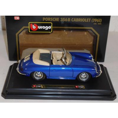 Bburago 1551 Porsche 356B Cabriolet (1961) M1:24