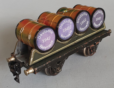 Bing Spur 0, Blech Benzin Fasswagen, Deutsche Wehrmacht 1942