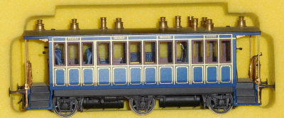 Brawa 0815 H0 Wagenset 4- teilig Der Hofzug der Königlich-Bayerischen-Staatsbahn, OVP