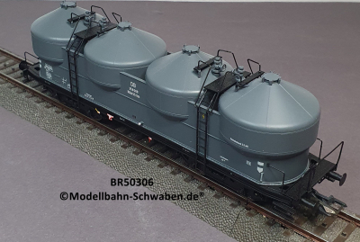 Brawa 50306 H0 Staubbehälterwagen Kkds 55, BN 358 008, DB, OVP Brawa 50306 H0 Staubbehälterwagen Kkds 55, BN 358 008, DB, OVP