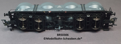 Brawa 50306 H0 Staubbehälterwagen Kkds 55, BN 358 008, DB, OVP Brawa 50306 H0 Staubbehälterwagen Kkds 55, BN 358 008, DB, OVP