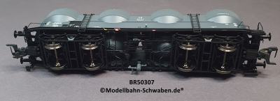 Brawa 50307 H0 Staubbehälterwagen Kkds 55, BN 358 011, DB, OVP