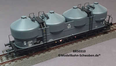 Brawa 50310 H0 Staubbehälterwagen Kkds 55, BN 358 007, DB, OVP