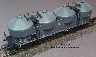 Brawa 50310 H0 Staubbehälterwagen Kkds 55, BN 358 007, DB, OVP