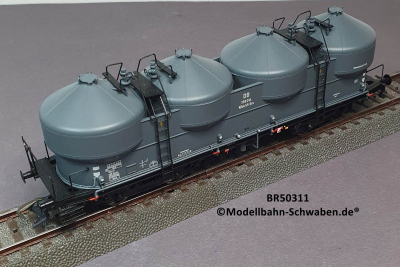 Brawa 50311 H0 Staubbehälterwagen Kkds 55, BN 358 014, DB, OVP