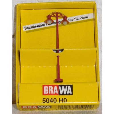 Brawa 5040 H0 Stadtleuchte Landungsbrücke St. Pauli, OVP