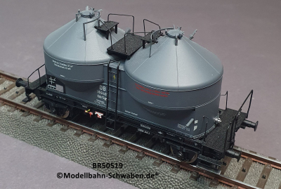 Brawa 50519 H0 Staubbehälterwagen Kds 54, BN 359 497, DB, OVP