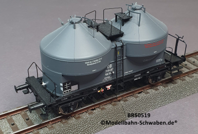 Brawa 50519 H0 Staubbehälterwagen Kds 54, BN 359 497, DB, OVP