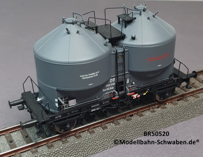 Brawa 50520 H0 Staubbehälterwagen Ucs 56, BN 359 598, DB, OVP