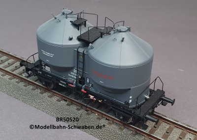 Brawa 50520 H0 Staubbehälterwagen Ucs 56, BN 359 598, DB, OVP