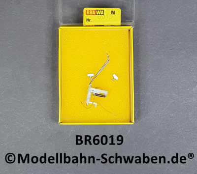 Brawa 6019 N Stromabnehmer Ersatzteil für Trolley-Minibus, OVP