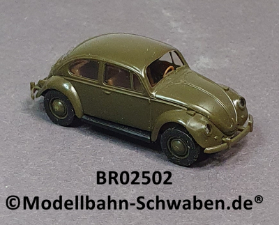 Brekina 2502 M1:87 PKW VW Käfer 1200 Bundeswehr, OVP