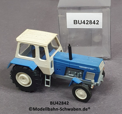 Busch 42842 H0 Traktor, Fortschritt ZT 300-C, Blau, EVP