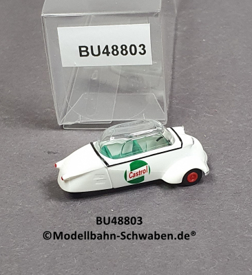 Busch 48803 H0 Messerschmitt KR 200 Kabinenroller, castrol, EVP