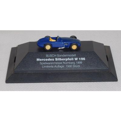 Busch H0 Mercedes-Benz Silberpfeil W 196 Messemodell 1999 OVP