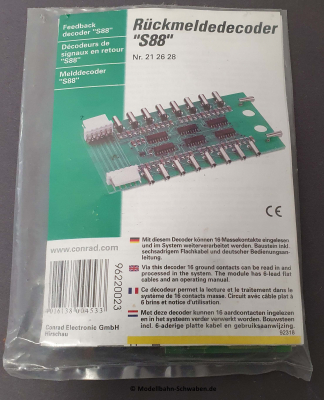 Conrad 212628 Rückmeldedecoder S88