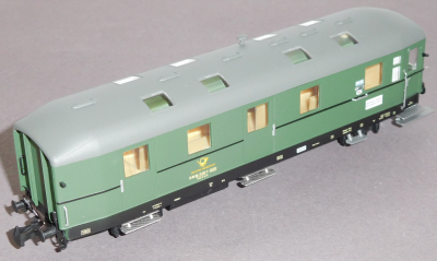 Dingler 010042 H0 Bahnpostwagen, Sonderserie Deutsche Post Philatelie, DB, OVP