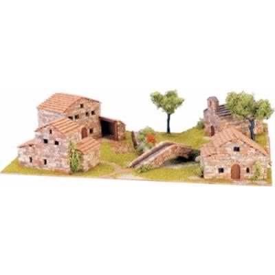 Domus Kits 40204 Diorama 1, Steinbaukasten H0