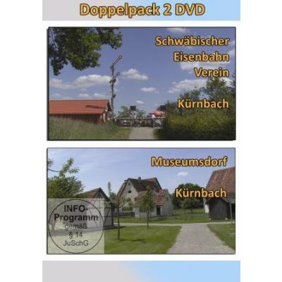 Doppelpack 2 DVD - SEV Schwäbischer Eisenbahnverein Kürnbach + Museumsdorf Kürnbach