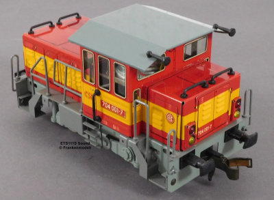 ETS 111S Spur 0, M1:45, Blech/TinPlate DC Diesellok m.Sound, 704 001-7, CSD, OVP