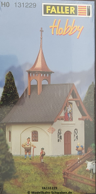 Faller 131229 H0 Bausatz Bergkapelle, OVP, versiegelt