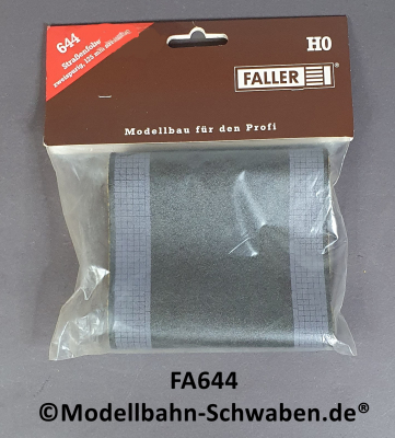 Faller 170644 H0 Straßenfolie, zweispurig, 125mm breit, 1m lang OVP