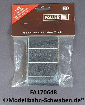 Faller 170648 H0 Parkplatzfolie, Rechteckmarkierung, 30 mm breit, 1 m lang, OVP